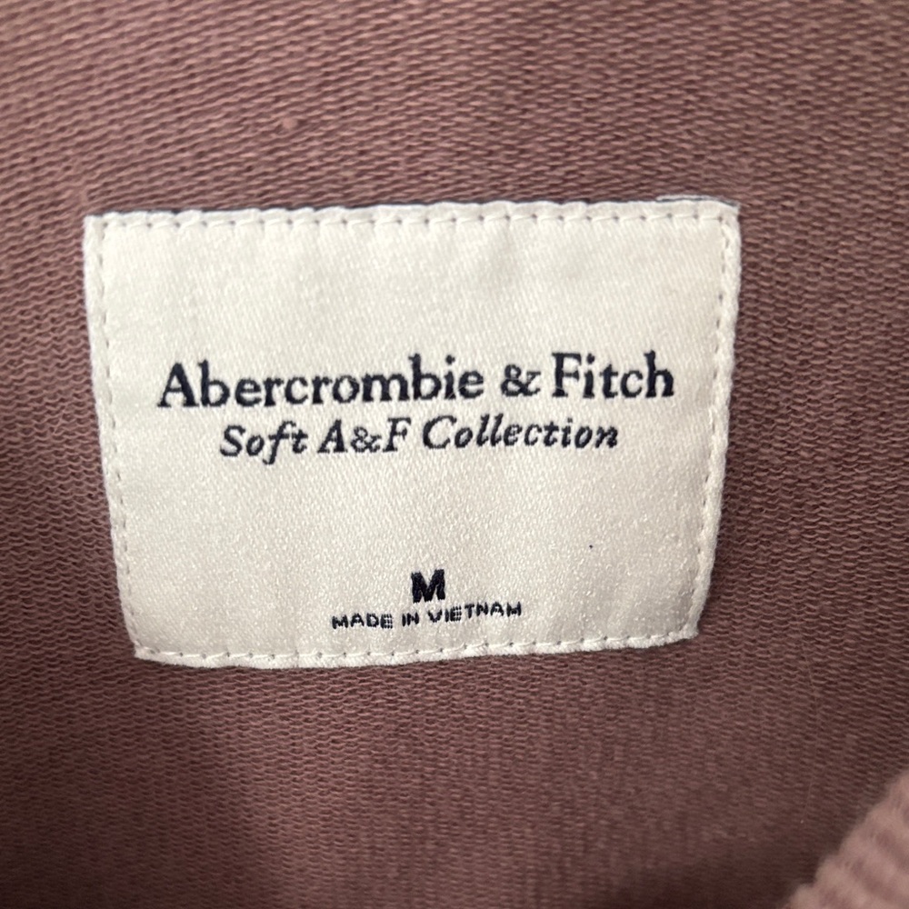 Abercrombie & Fitch Soft Mauve & Brown Top - Picture 2 of 4
